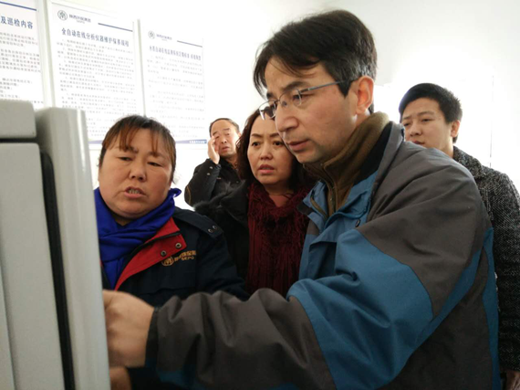 渭南市建设跳高高试玩模范都会检查组到水情形公司大荔县城区污水处置惩罚厂检查创模事情