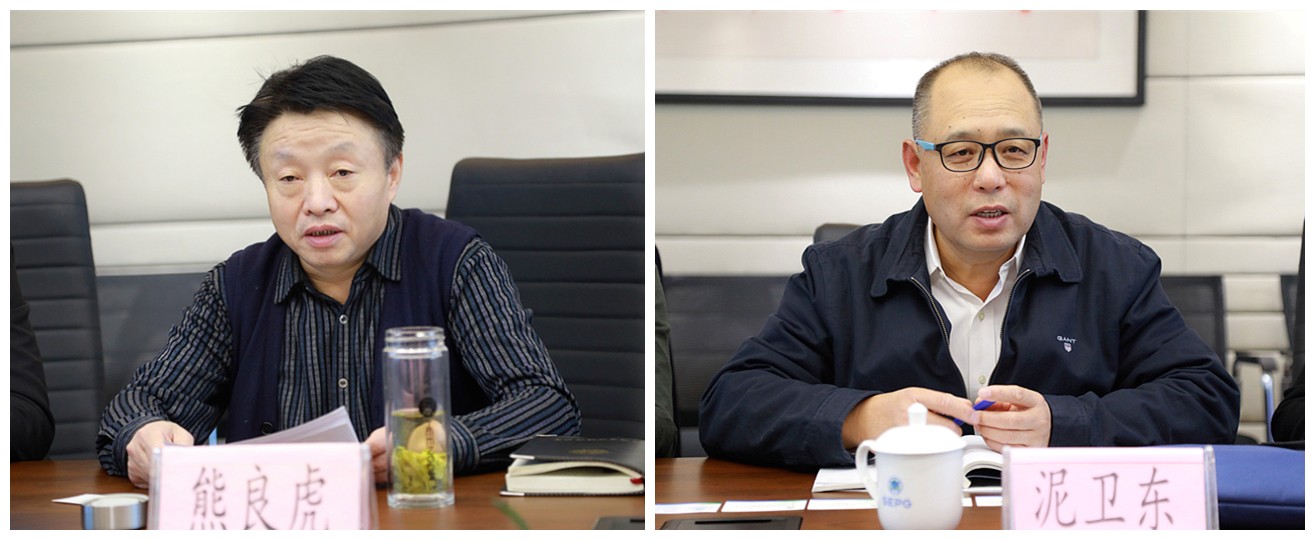 熊良虎会见中建材（北京）跳高高试玩公司董事长泥卫东