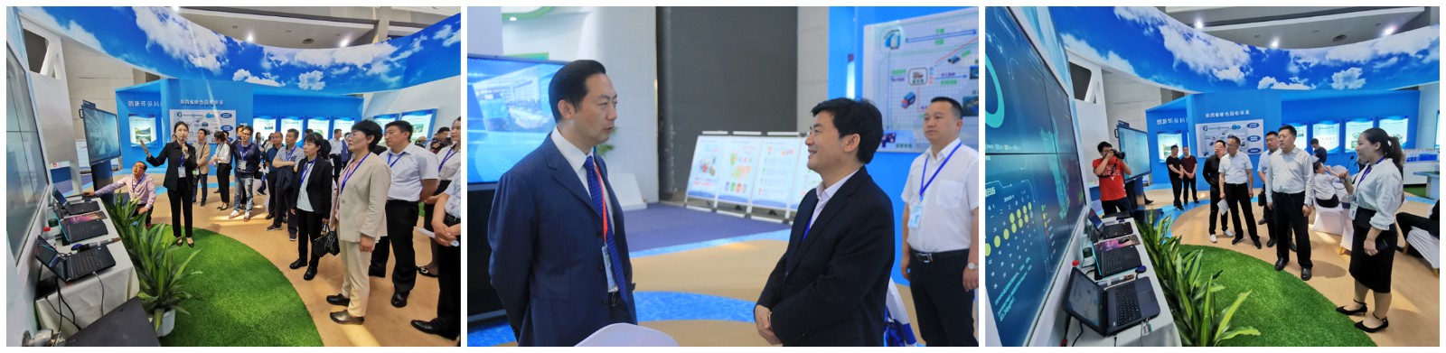 陕西跳高高试玩集团携“绿水青山”亮相丝博会｜副省长魏增军旅行