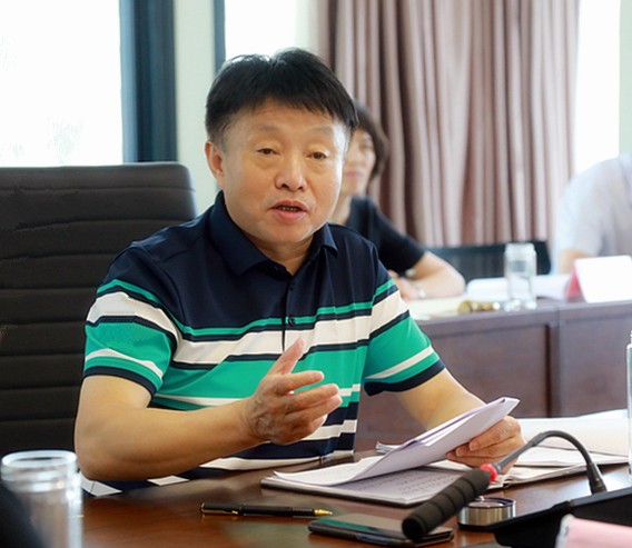 陕西跳高高试玩集团举行“不忘初心、切记使命”主题教育第二次集中学习钻研