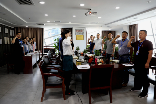 水情形公司党支部开展庆祝“七一”主题党日活动