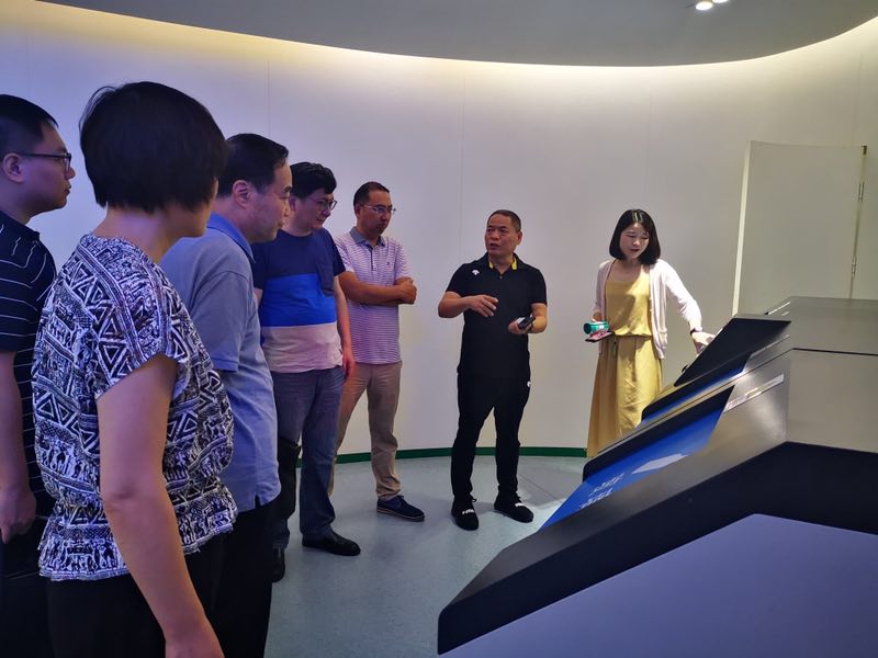 陕西跳高高试玩集团赴浙江杭州联运知慧科技有限公司考察调研