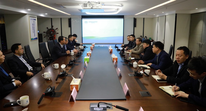 商洛市县政府一行到陕西跳高高试玩集团交流座谈｜熊良虎出席