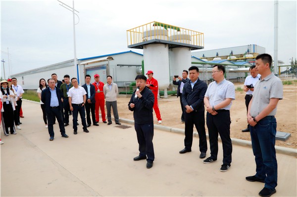 陕西跳高高试玩集团复工复产促增添项目观摩聚会与会职员走进绿色能源公司油气公司水情形公司陕北片区项目