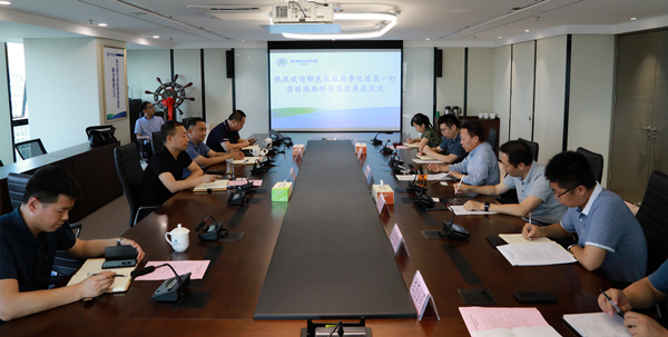 陕西跳高高试玩集团与西安市鄠邑区政府交流座谈