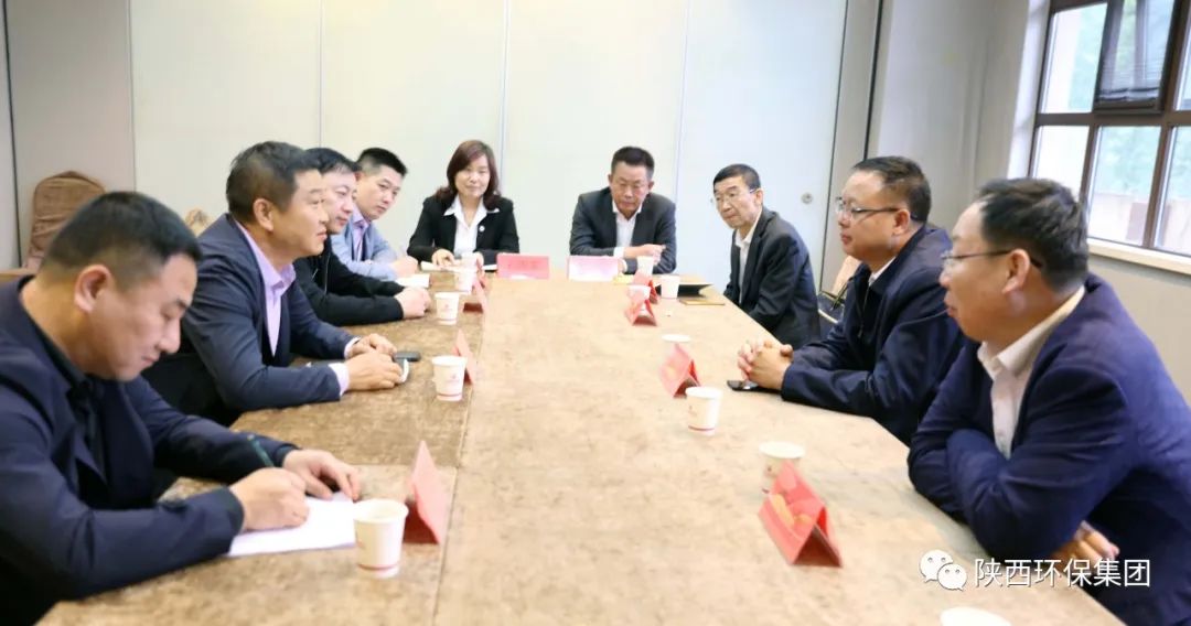 陕西跳高高试玩集团与宝鸡市生态情形局、省生态情形厅宝鸡督察局座谈交流